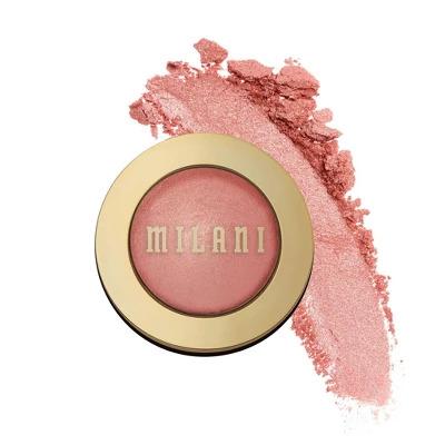 Milani Baked Blush - 0.12 oz Makeup Powder Shimmer Cosmetic Brush