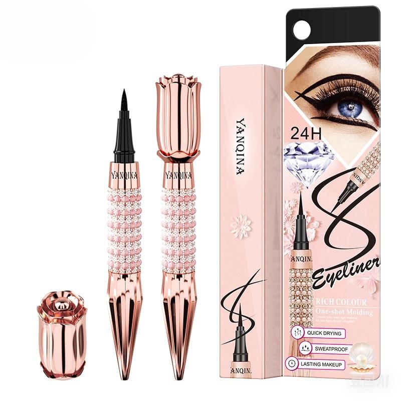 Golden Rose Thick BlackLiquid Eyeliner Pen fast dry eyeliner pen Lipliner Makeup tightline  eyeliner Cosmetic High Color