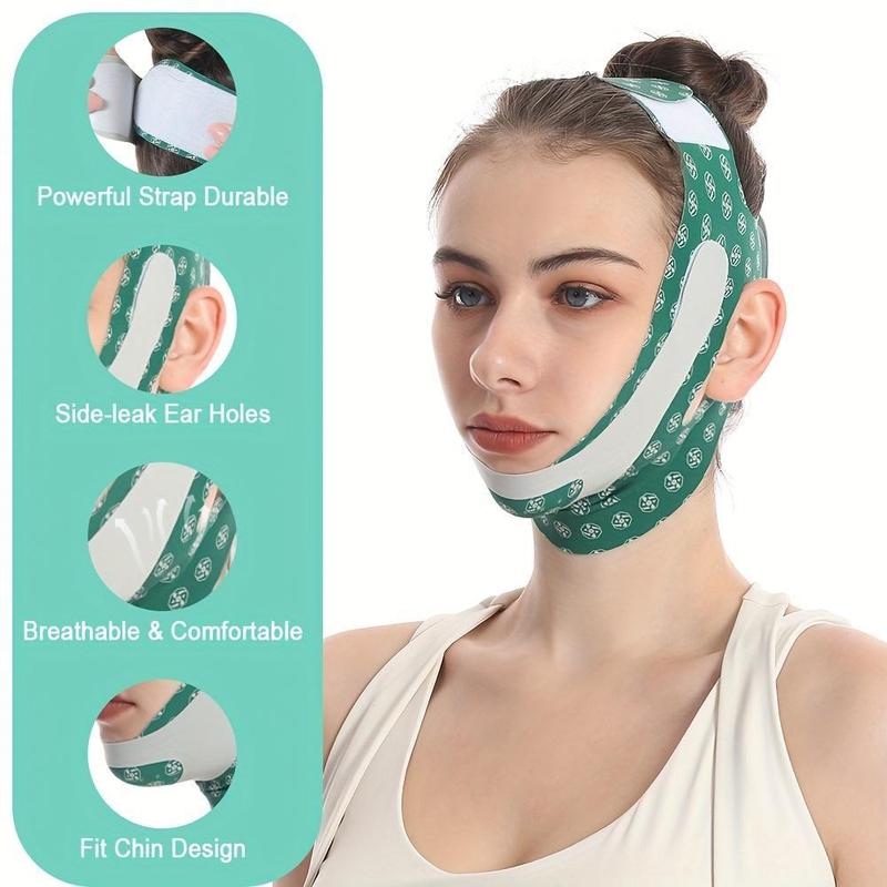 V-shaped Face Lifting Belt, Adjustable Breathable Face Strap for Chin and Cheek Lift, Comfortable and Easy-to-use Design Skincare Tools