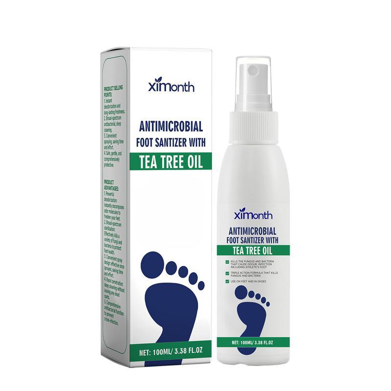 Foot Care Moisturizing Spray, Foot Care Dry Feet Soles Moisturizing Deodorant, Foot and Nail Moisturizing Spray