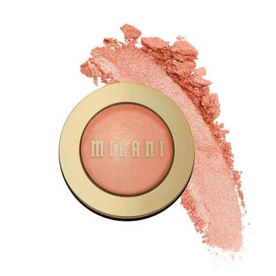 Milani Baked Blush - 0.12 oz Makeup Powder Shimmer Cosmetic Brush