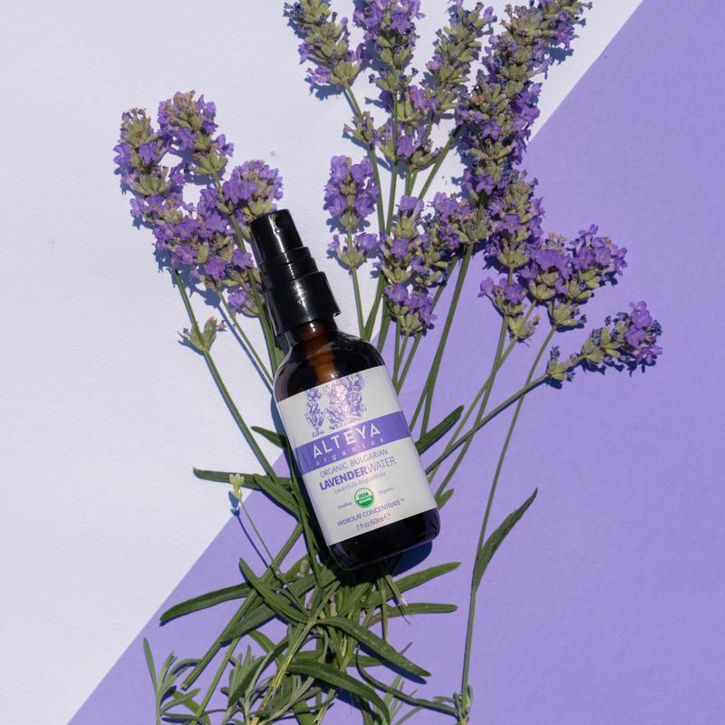 Organic Bulgarian Lavender Water - Calming Balancing Toner soothing toner Flower Skincare