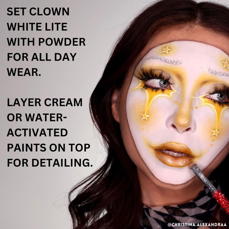 Clown White Lite Professional Cream Makeup