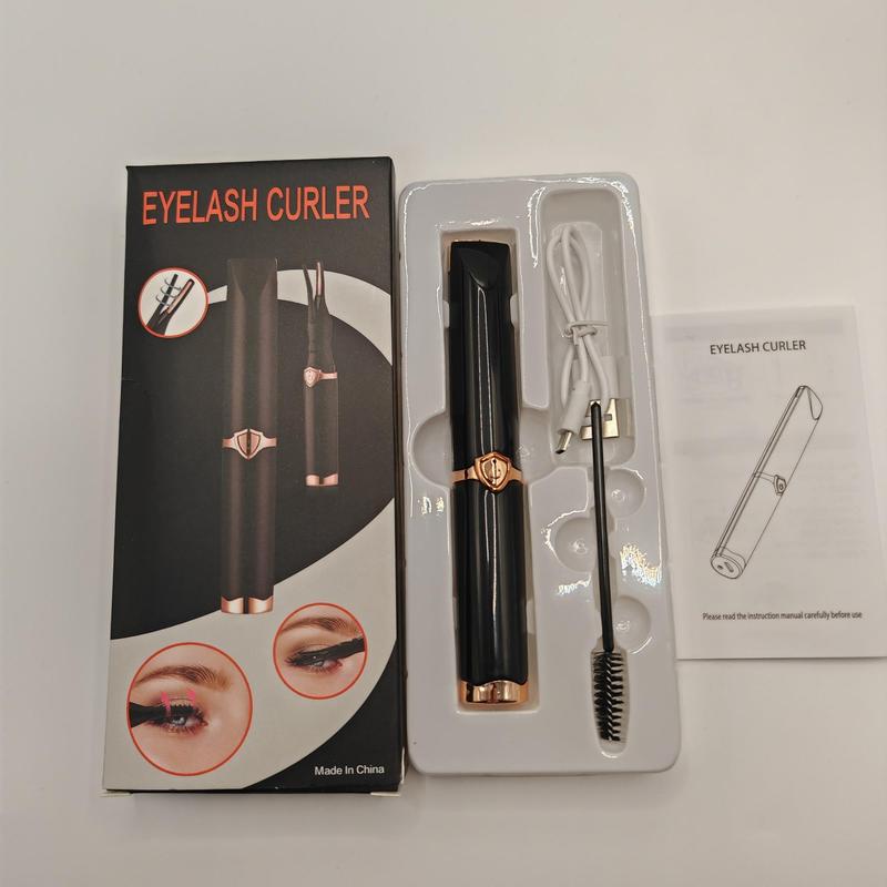 Portable Electric Eyelash Curler, 1 Count Double-sided Anti-scalding Design Eyelash Curler, Professional Makeup Tools for Women