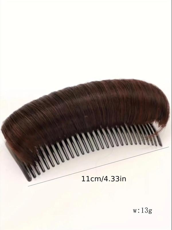 Bump Up Comb Clip Bun Hair, Half Ball Head Coil Beehive Fluffy Hair Styler Hair Comb Hair, Styling Clip Volume Maker Hair Insert for Women Girls DIY Hairstyle Beauty Tool