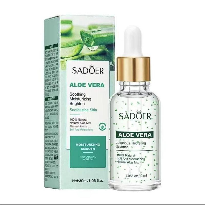 Aloe Vera Luxurious Hydrating Essence, Pore Contouring Nourishing Essence, For Plump, Bouncy Skin, Great For Hydrating Dry Skin 30ml