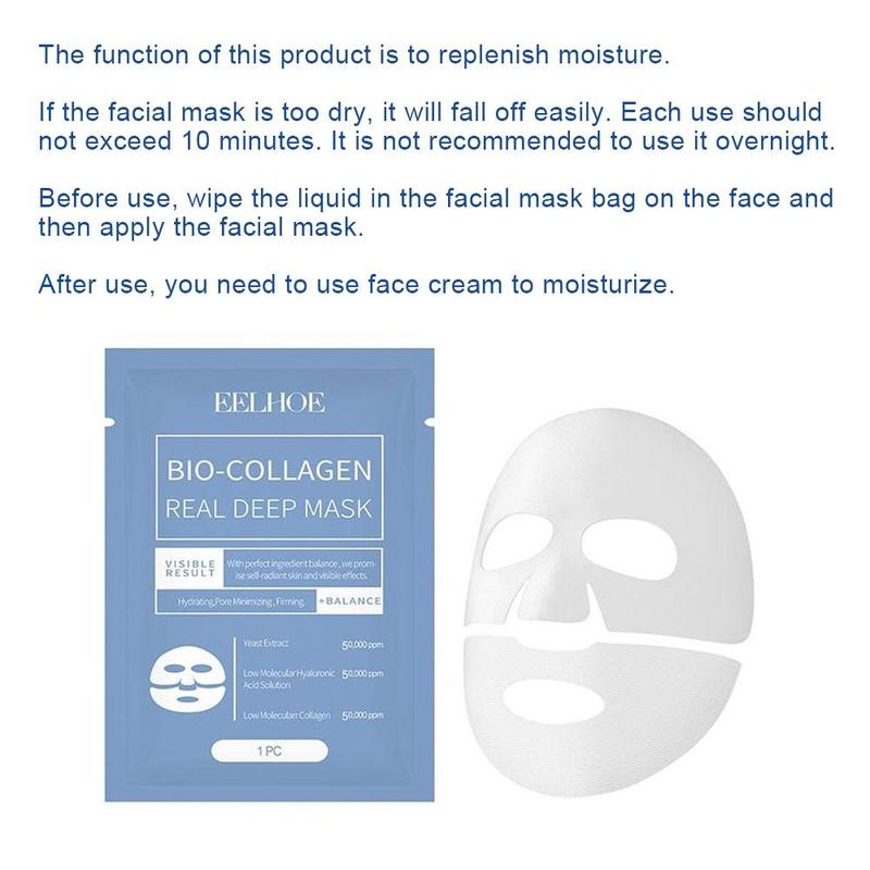 Collagen Face Mask, Hydrating Face Mask, Nourishing Face Mask, Moisturizing Face Mask, Face Masks for Women, Skin Care Products, Moisturizer for Face, Fall Gift