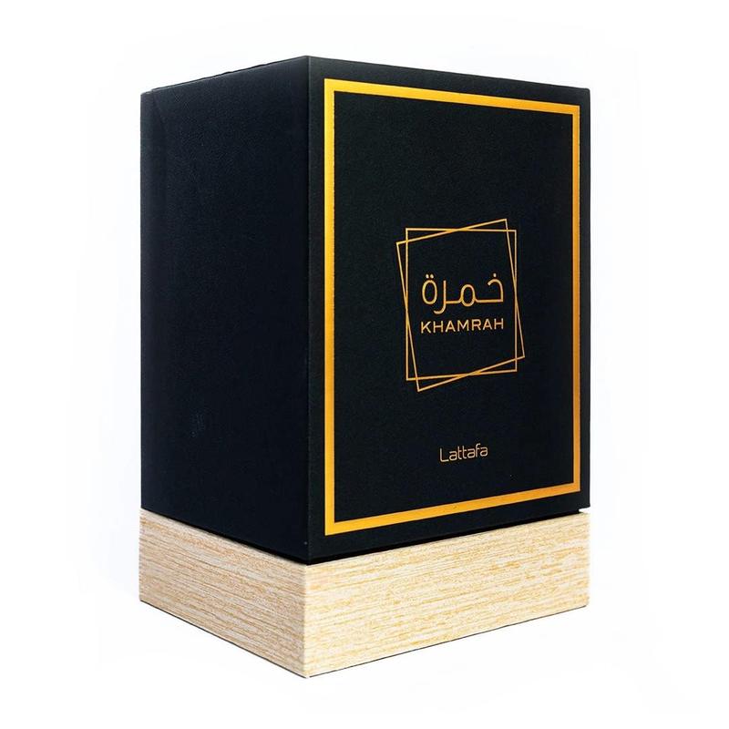 Lattafa Perfumes Khamrah for Unisex Eau de Parfum Spray, 3.4 Ounce norlimbanol  perfumes cal  cologne