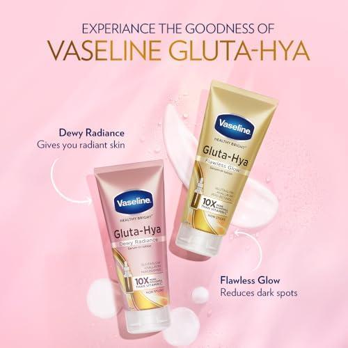 Vaseline Gluta-Hya Dewy Radiance, 200ml, Serum-In-Lotion, Boosted With GlutaGlow