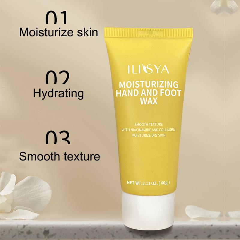 3 pieces, ILISYA Moisturizing Hand Wax, Exfoliating Hand Care Mask, Hand Care Product for Women & Men,Hand Skin Product