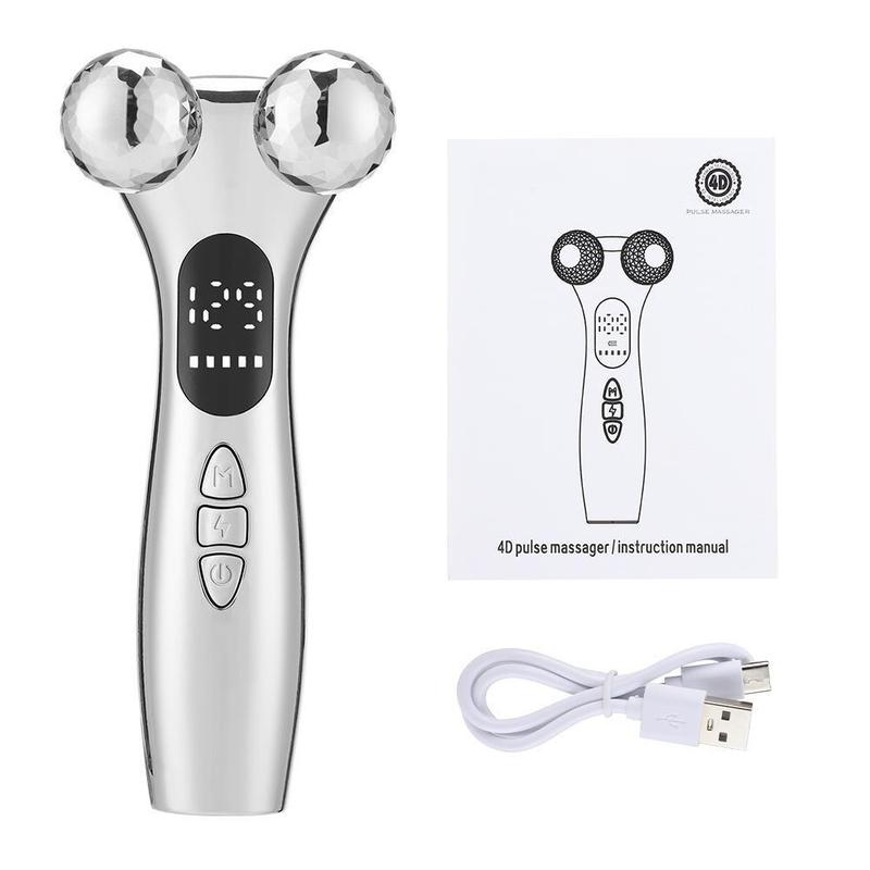 Face Massager Electric 3D Roller Massage Facial Beauty Device for Face Arm Eye Waist Leg