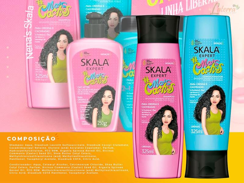 SKALA Expert Mais Cachos Shampoo and Conditioner 325 Ml Kit