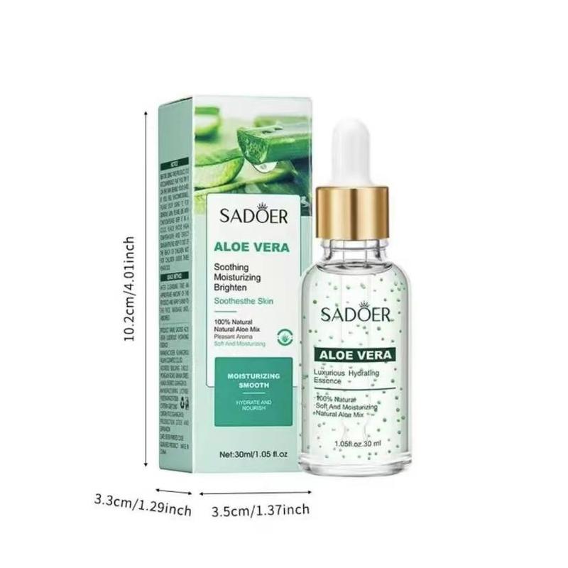 Aloe Vera Luxurious Hydrating Essence, Pore Contouring Nourishing Essence, For Plump, Bouncy Skin, Great For Hydrating Dry Skin 30ml