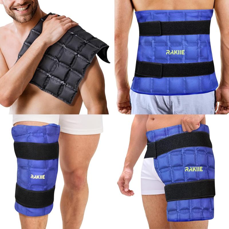 2 Pack XL Gel Ice Packs Wrap with Straps, 15.35