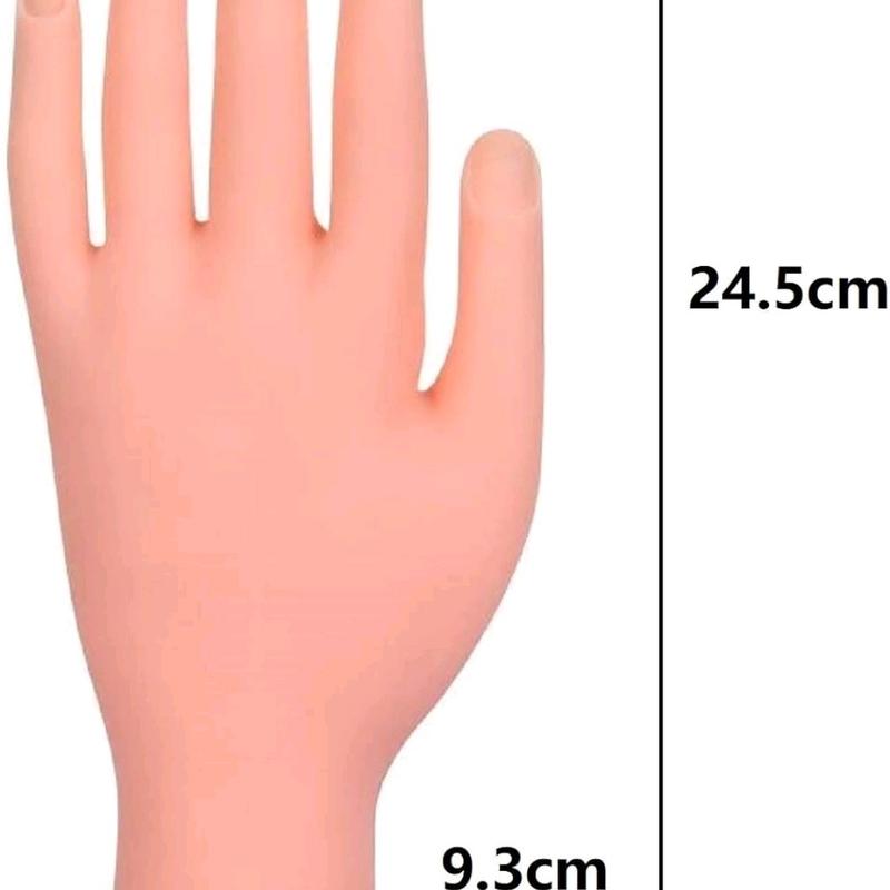 Practice Hand for Acrylic Nails - Ideal for Acrylic Nail Art & Polish