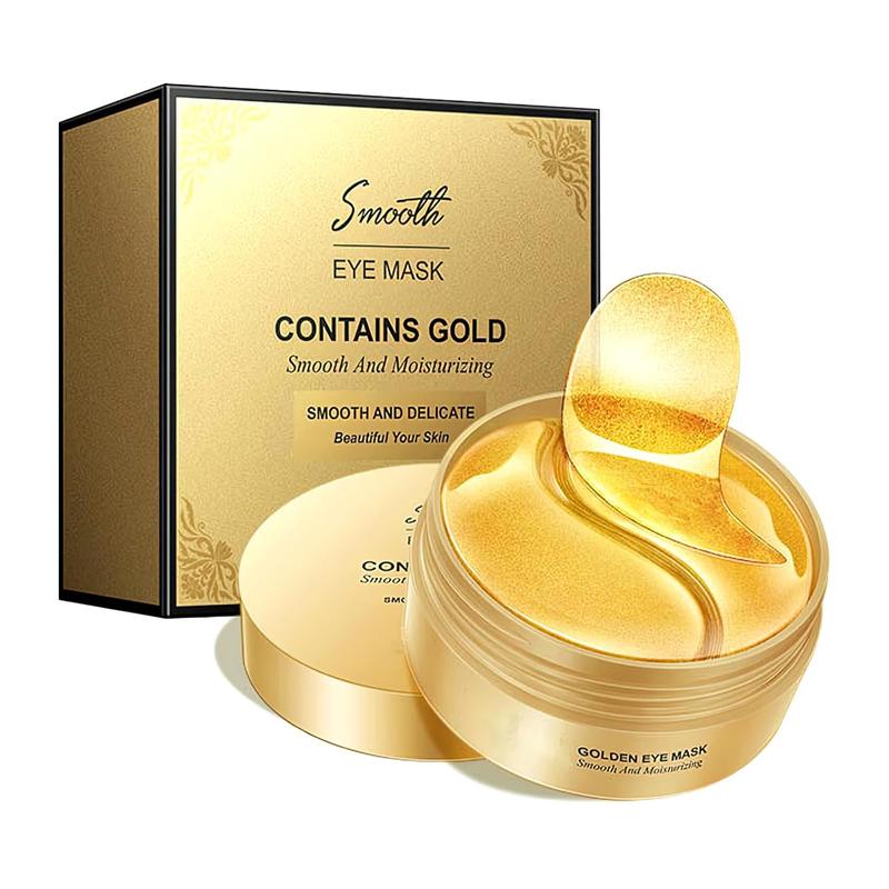 60Pcs Under Eye Mask for anti Wrinkles, 24K Gold Eye Gel Pads with Collagen to Reduce Eye Bags, Hydrating Eye Mask Comfort Skin Care