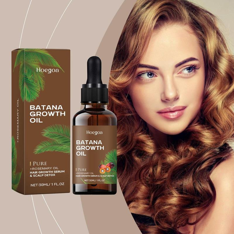 Batana Hair Oil, 1 Box Hair Strengthening Oil, Scalp Moisturizing Oil, Natural Hair Care Oil for Men and Women