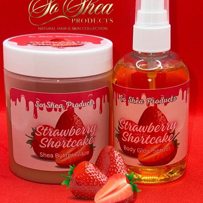 Strawberry Shortcake Body glaze and body serum  Lightweight