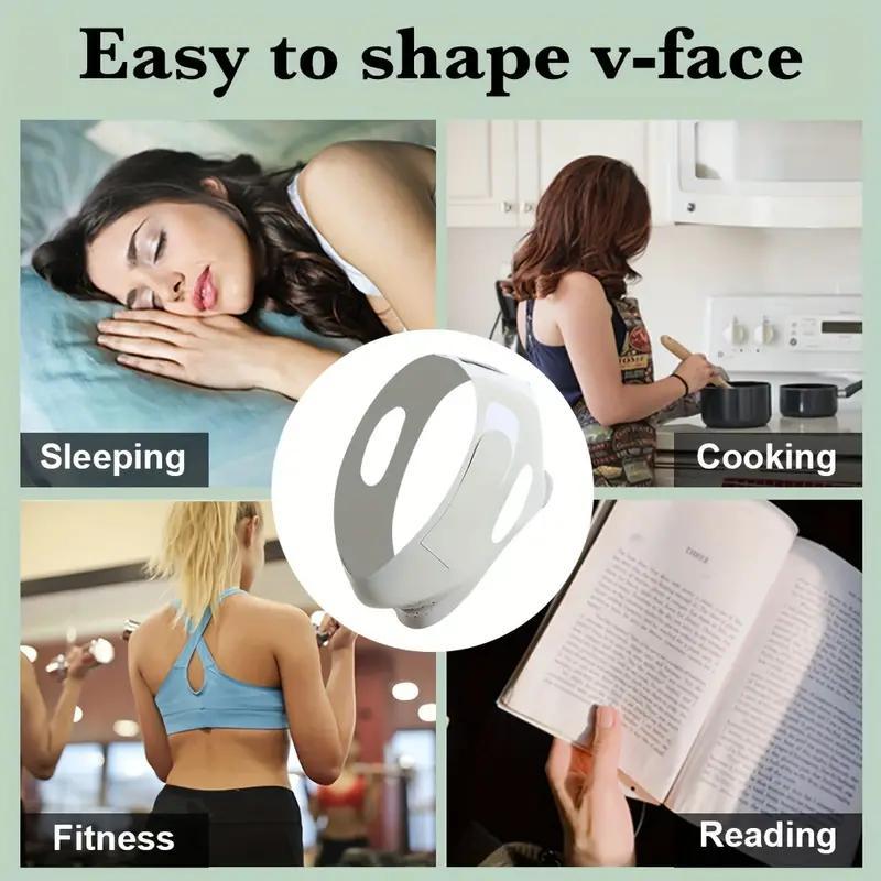 Face Shaping Bandage, 1 Count V Line Face Shaper, Skin Care Beauty Tool, Face Lifting Sleeping Mask, Skin Care Products