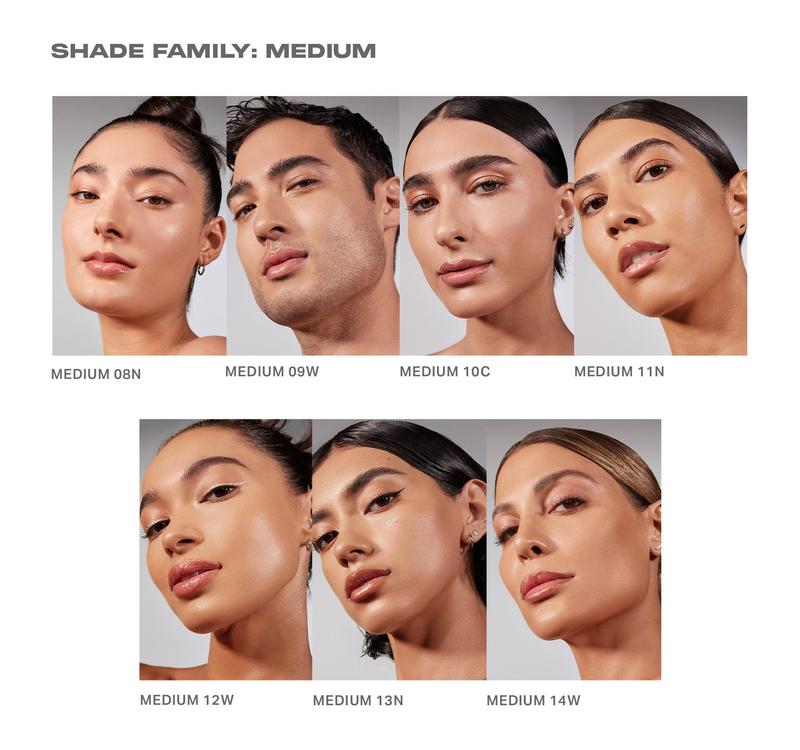 Morphe Lightform Extended Hydration Foundation, Hydrating Foundation, Buildable Coverage, Weightless, Longwearing