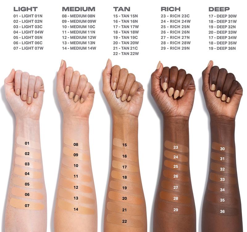 Morphe Lightform Extended Hydration Foundation, Hydrating Foundation, Buildable Coverage, Weightless, Longwearing