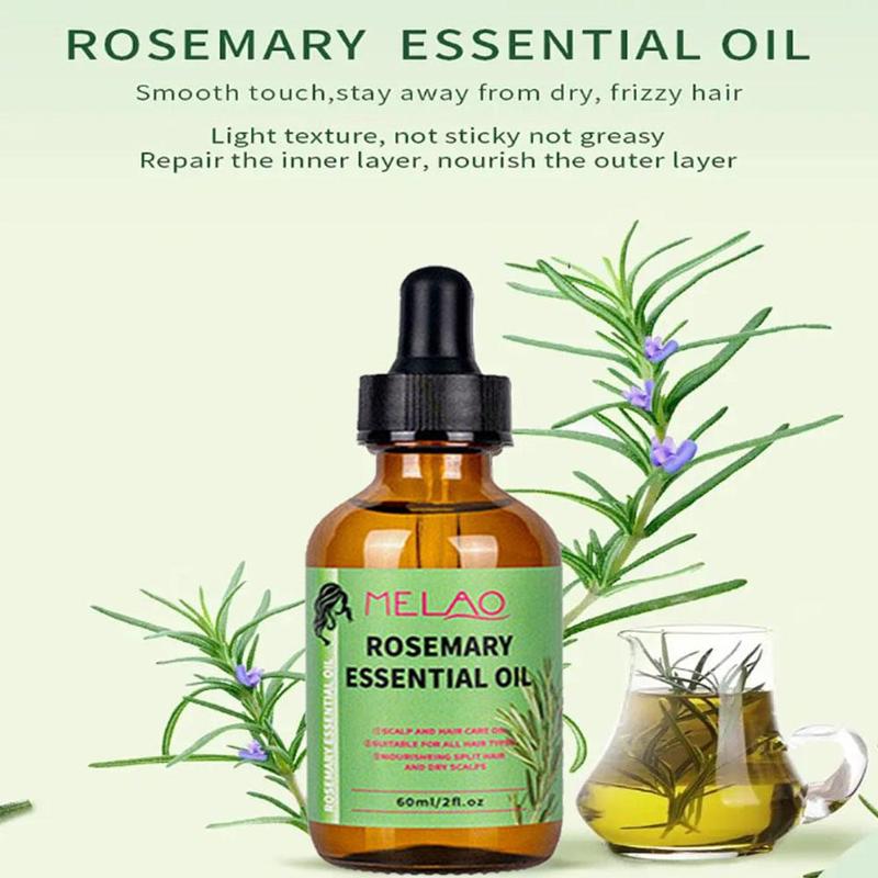 Rosemary Hair Essential Oil, Strengthening Oil for Hair Care, Hair Products for All Hair Types