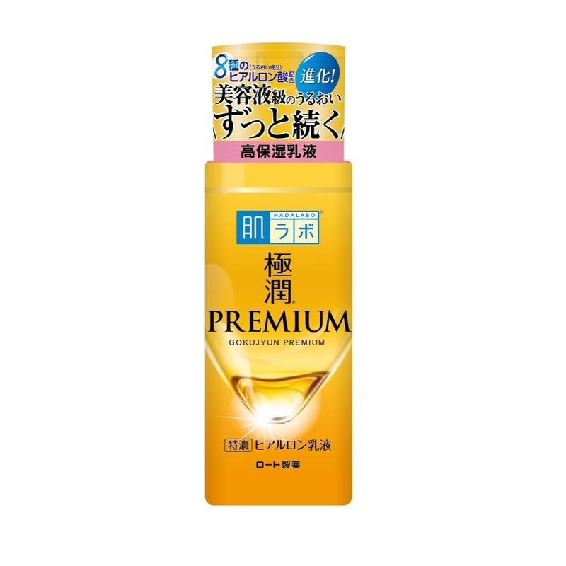 Rohto Hada Labo Gokujyun Premium Lotion Milky Lotion Hyaluronic Hyaluronic Acid Moisturizers Skincare Skin Repair Comfort Moisture Hydrate