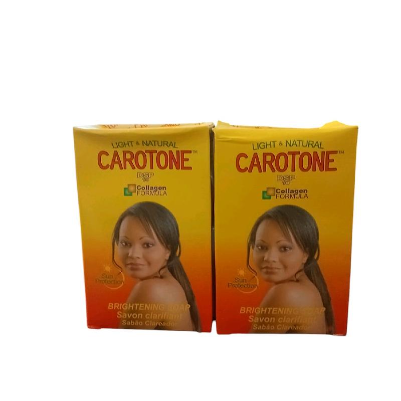 2PCS Carotone  Light & Natural  Brightening Soap 6.7oz