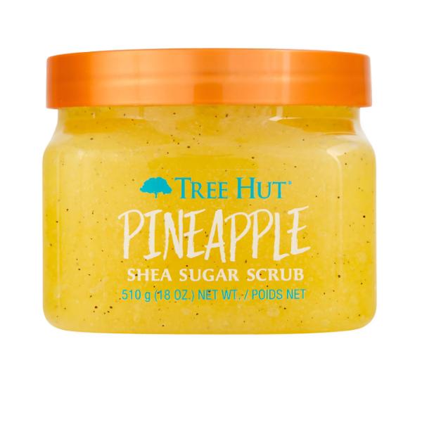 Tree Hut Shea Sugar Exfoliating Body Scrub Pineapple, 18 oz