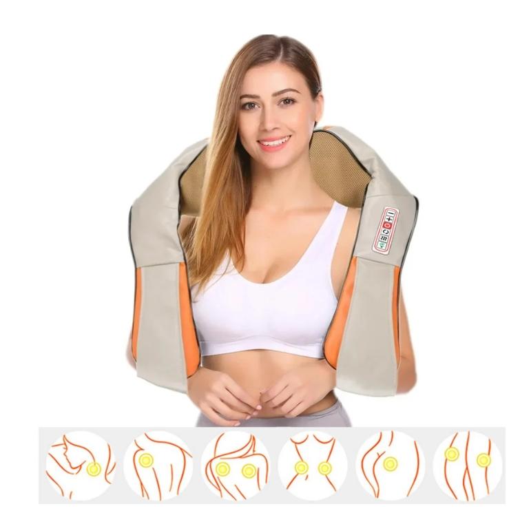 Shiatsu Back Massager, Deep Shiatsu Neck and Shoulder Massager, Foot Massager,3D Kneading Massage Pillow, Kneading Massage Pillow