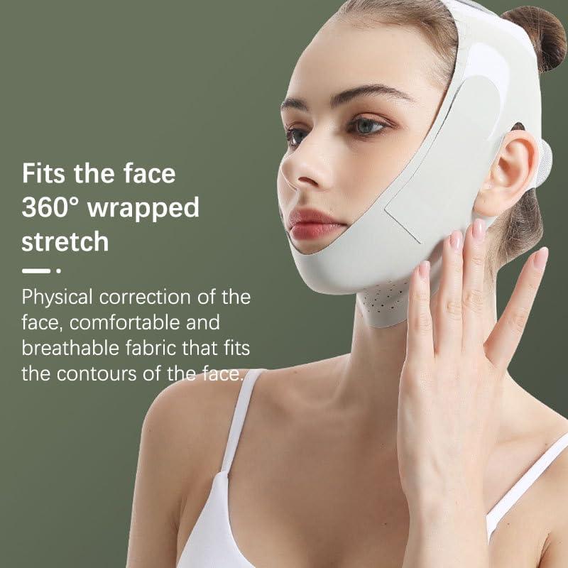 Lifting & Tightening Tool: Professional Face Bandage Shaping Mask for Contours, Elasticity and Radiance, Comfortable & Breathable Skin Face Lift Tool