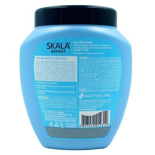 SKALA Mais Cachos for hair type 3ABC - 2 IN 1 Conditioning Treatment Cream and Cream To Comb 35.2oz Extra Large Pack Conditioner Haircare