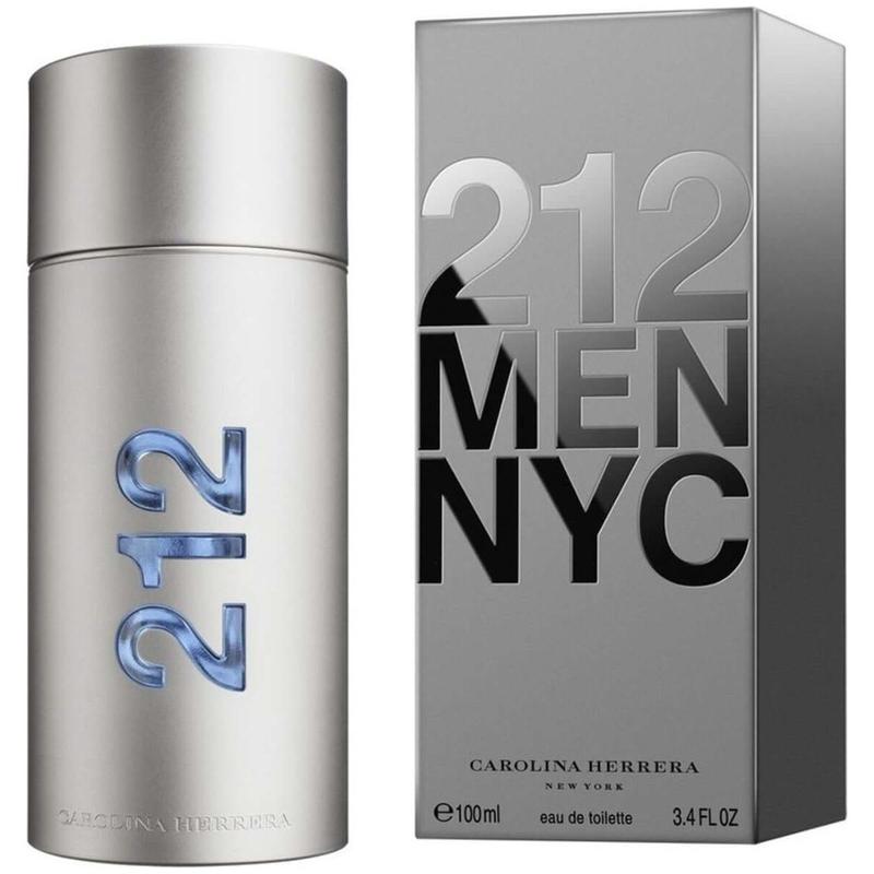 212 MEN NYC by Carolina Herrera cologne EDT 3.3   3.4 oz New in Box