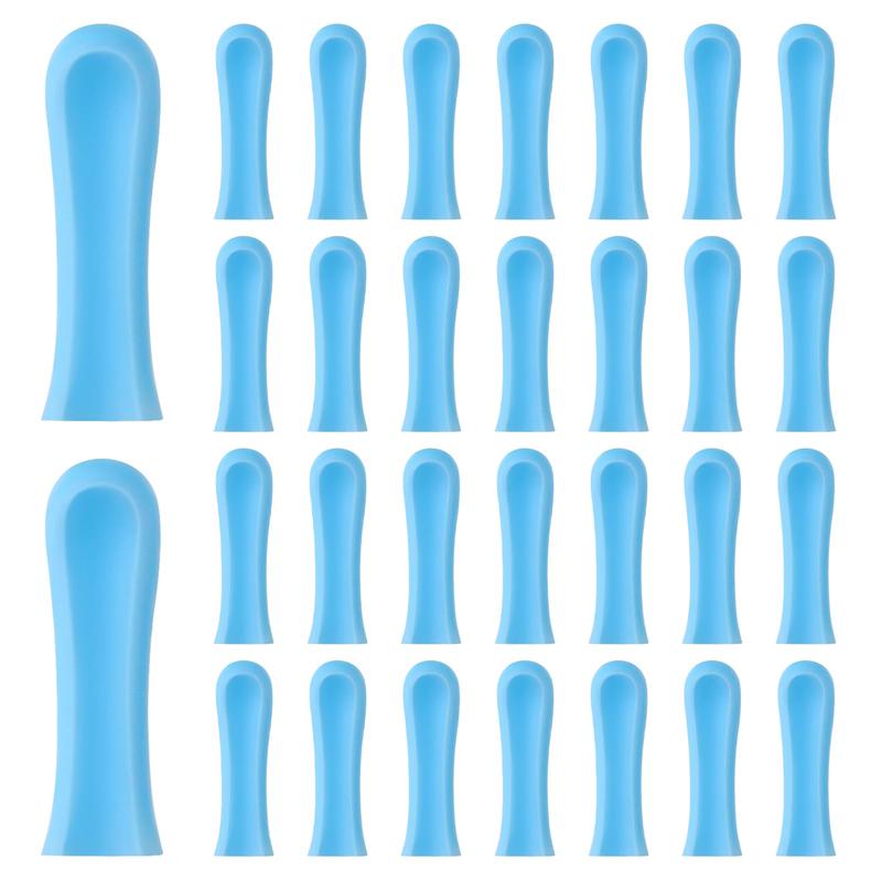 30 Pcs Ear Wax Removal Replacement Tips Replacement Tips Ear for Wet Dry Ear Wax Cleaning Ear Spoons Accessories Set for Adults Ear Wax Removal Endoscope