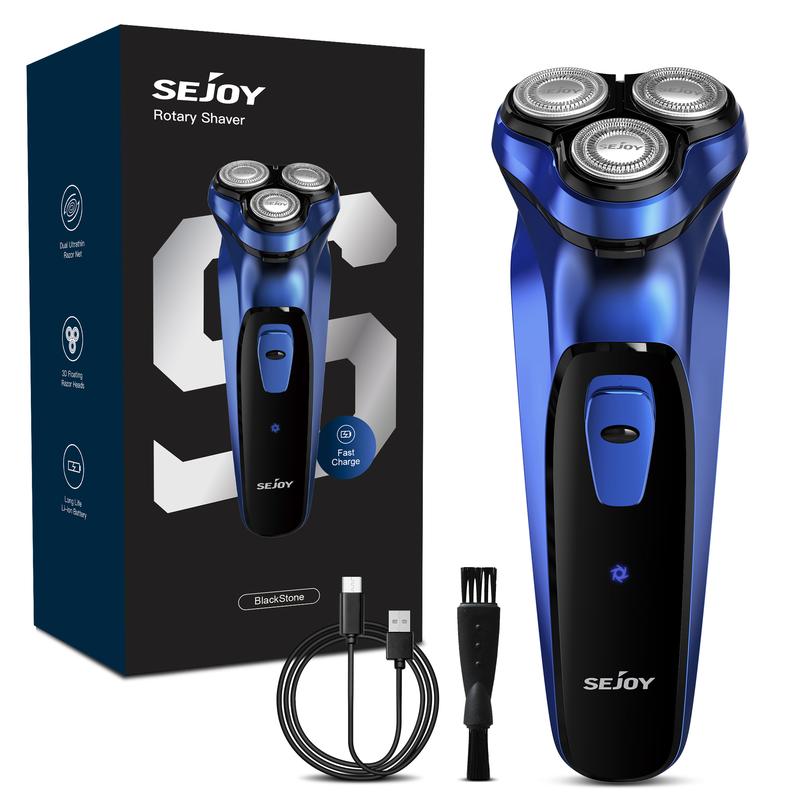 Sejoy Precision Cordless Electric Razor with Trimmer Attachment