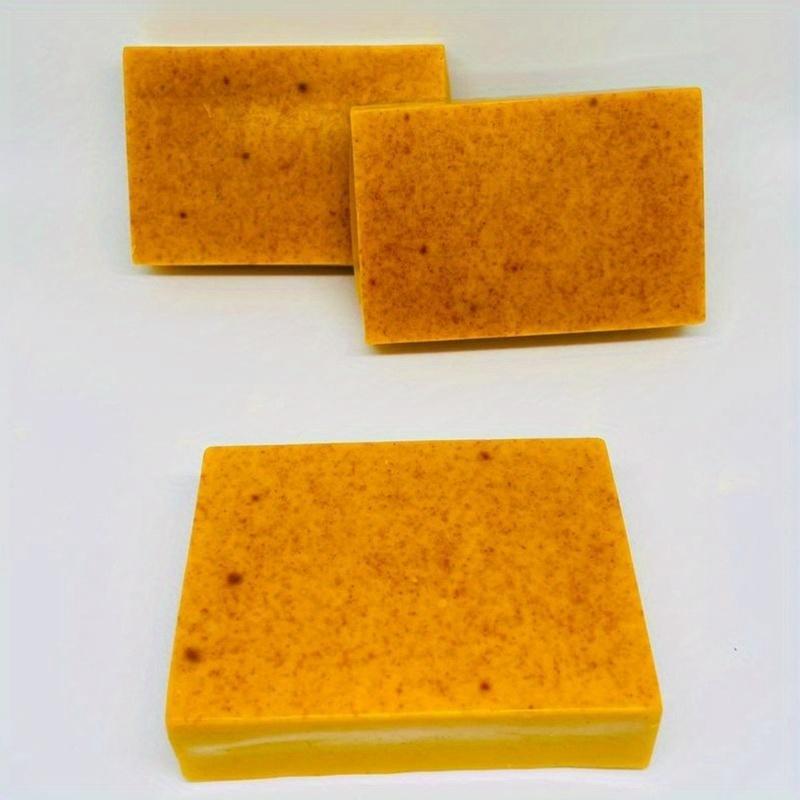 Turmeric Soap, 10pcs set Lemon Soap for Christmas Gift, Koji Soap, Handmade Cold Processed Soap, Body Cleansing Handmade Soap, Bath & Body Care Product, Gift for Girlfriend