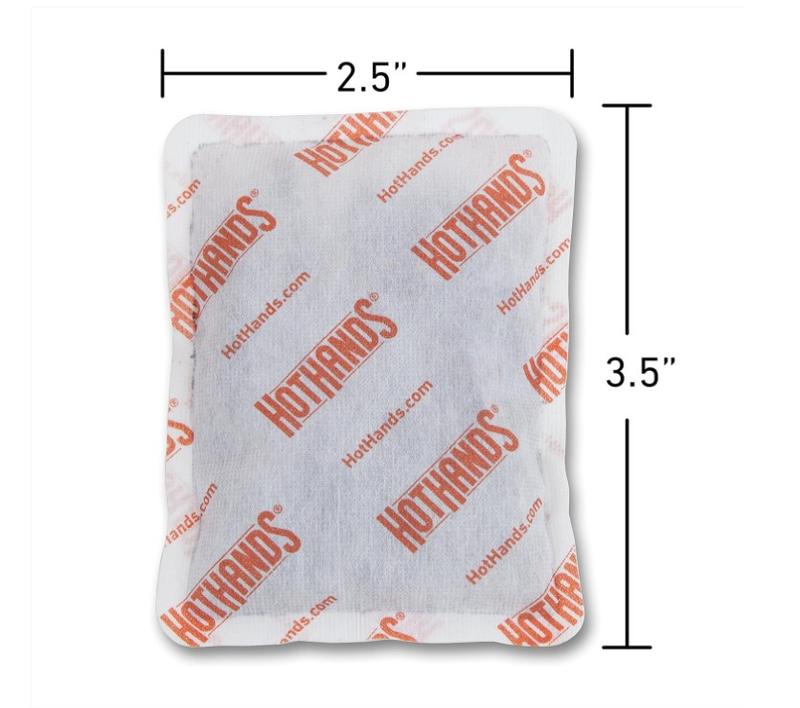 HotHands Body & Hand Super Warmers - Long Lasting Safe Natural Odorless Air Activated Warmers - Up to 18 Hours of Heat - 40 Individual Warmers