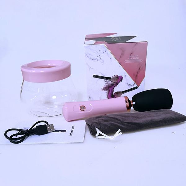 Electric Makeup Brush Cleaner - Cosmetic Tool for Effortless