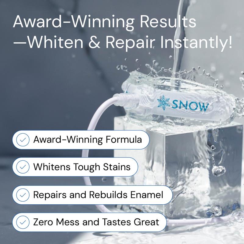 SNOW Accelerating LED Teeth Whitening Mouthpiece | Whitens Teeth | Accelerates Whitening Results | Gentle & Enamel Safe