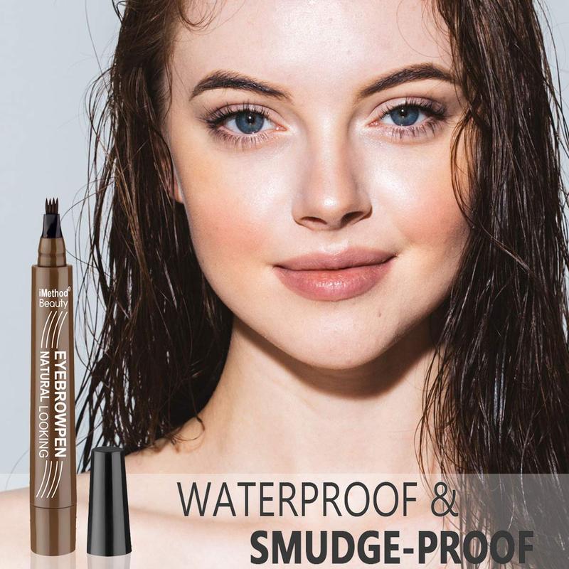 iMethod Eyebrow Pen - Upgrade Eyebrow TattooPen, Eyebrow Makeup, Long Lasting, Waterproof and Smudge-proof, multicolor