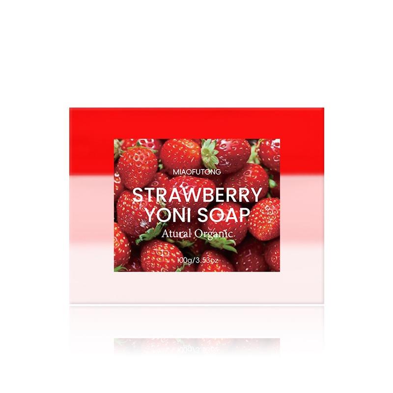 2pcs Strawberry soap, Strawberry massage oil, Cleaning, Bathing, Washing face, Handmade soap, Soap, Gift selection