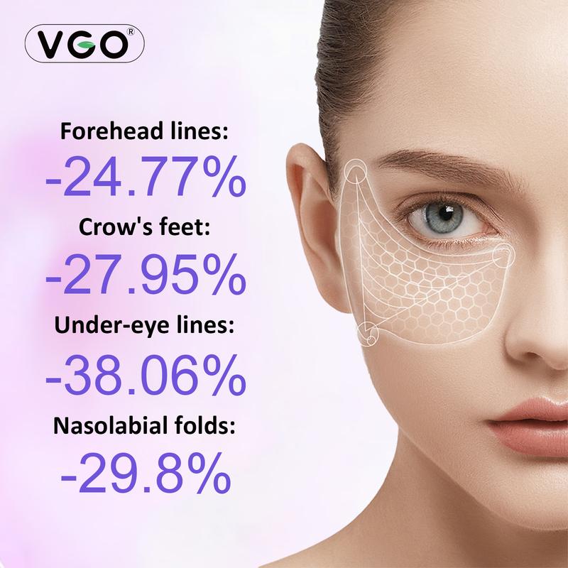 VGO-Vitamin C Serum, Moisturizer, and Eye Cream Set Cleansing Moisturizing Suitable for sensitive skin-A Comfort Skin Repair-B