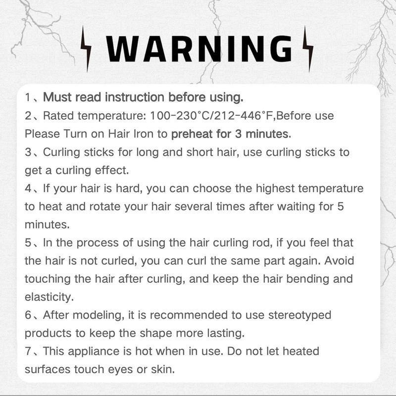 Automatic Rotating Hair Curler, 1 Count Adjustable Temperature Hair Curling Iron, Hair Styling Tool for Women & Girls