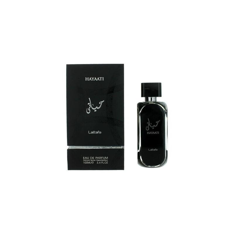 Lattafa Perfumes Hayaati Eau de Parfum Spray for Men, 3.4 Ounce