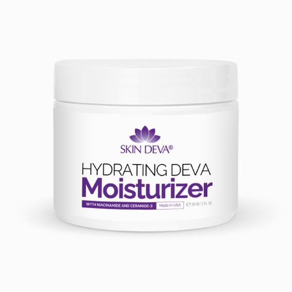 Hydrating Deva Moisturizer with Niacinamide & Ceramide | Hyaluronic Acid | All Skin Types