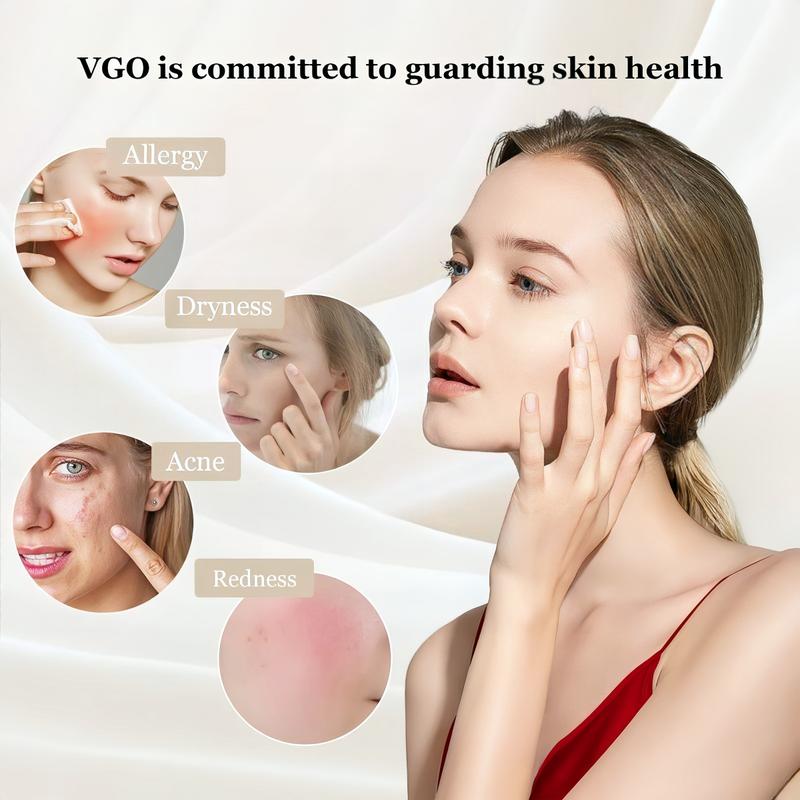 VGO Acne Serum Shrink Pore Facial Serum Peeling Off Skincare  Essence  Comfort Skin Repair Control Scar Acne Kit Cleanser Skincare  Reliefwith Salicylic Acid Facial care set, facial Cream Azelaic Acid