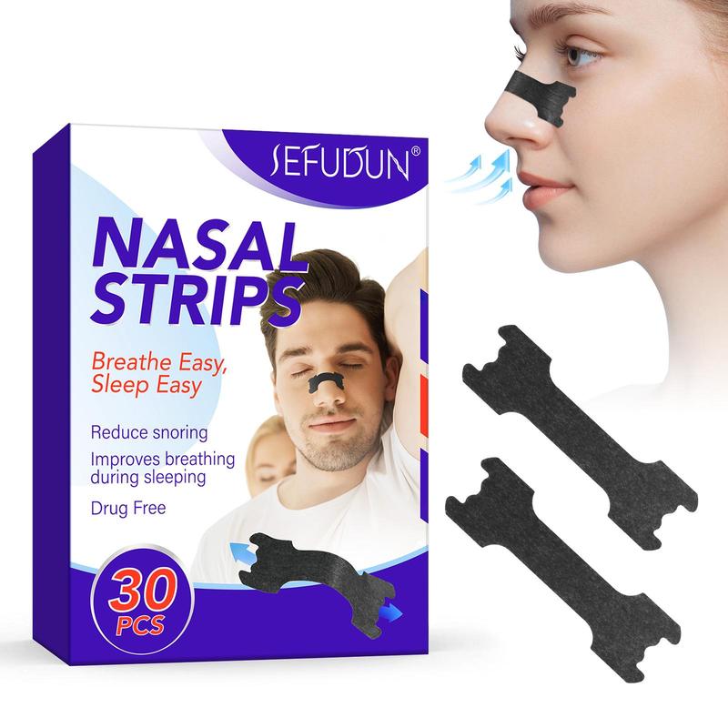 Nasal Strips, 1 Box Breathable Nasal Strips, High Elasticity Nasal Strips, Sleeping Nasal Strips, Relaxing Sleeping Strips