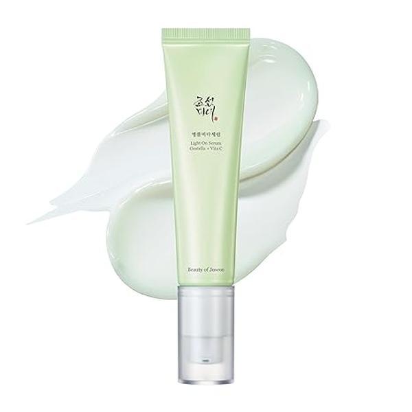 [Beauty of Joseon] Light On Serum : Centella + Vita C 30ml, Vitamin C Centella Dark Spot Fine Lines Pigmentation Correcting Serum, Centella Asiatica Extract 68%, Hydrating Moisturizer, Smooth Skin Texture, Refreshing Finish, Korean Skin Care