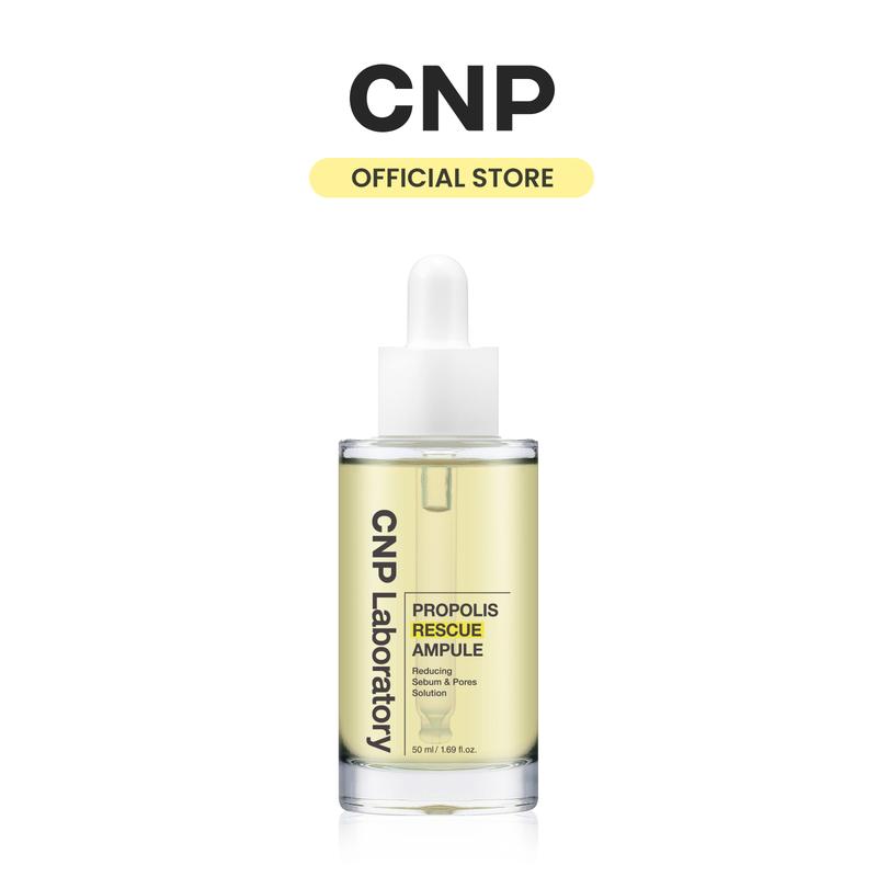 [CNP Official Shop] Honey Niacinamide Serum for Sensitive, Acne-prone Skin - Propolis Rescue Repair Ampule with IP-BHA, Soothing, Hydrating, Minimizing Pores, Anti-Redness, Brightening, Korean Skincare for Radiant, Even-Toned Complexion (1.65 fl.oz)