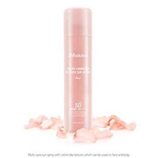 JMsolution Glow Luminous Flower Sun Spray Rose (SPF 50+ PA++++) 180ml - Sunscreen for Face and Body